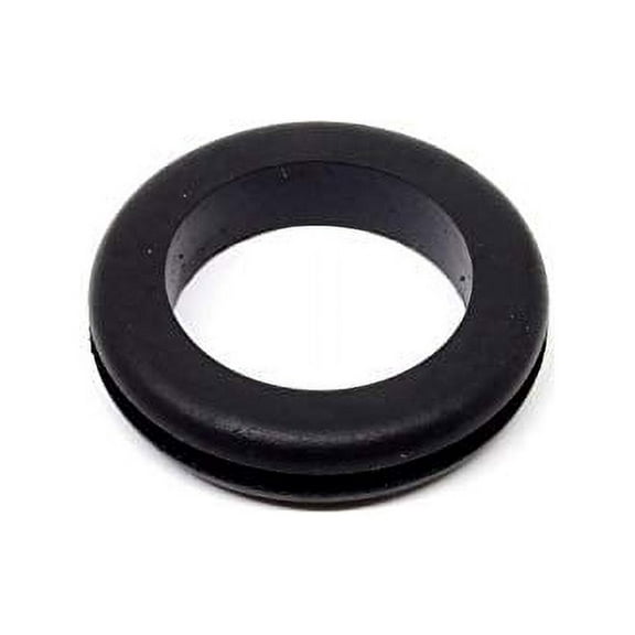 Dangoodbuy Push-in Grommet - SBR Rubber- Fits Hole Size 1 1/2" Inch, Inner Diameter 1 1/4", Fits Panel Thickness 1/8" (1 Pack)