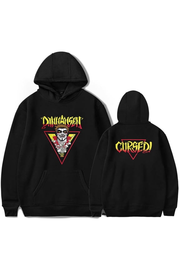 Danhausen Cursed! Merch Casual Hoodie Pockets Drawstring Unisex Hooded Sweatshirt Fashion Casual Clothing