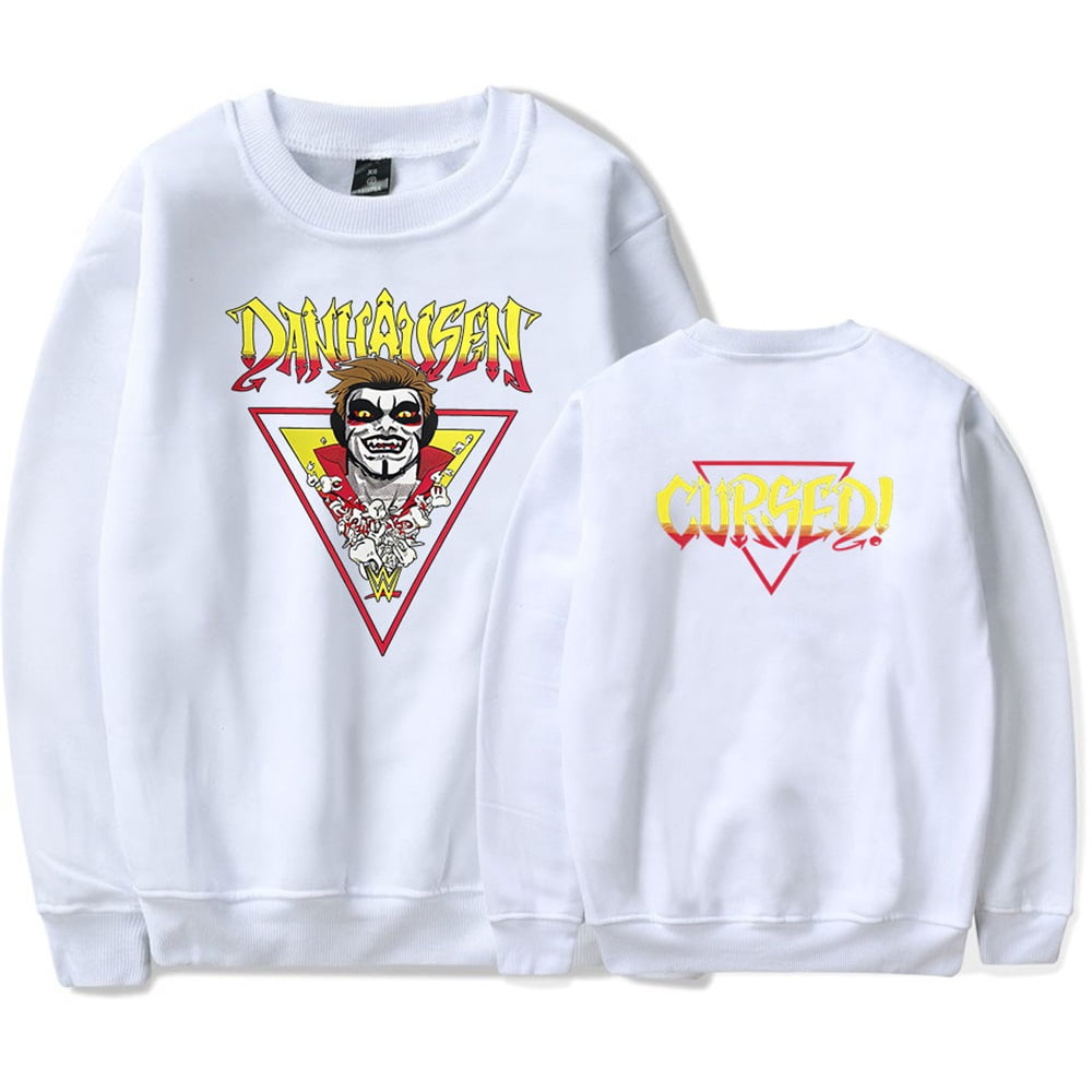 Danhausen Cursed! Merch Casual Long Sleeves Round Neck Sweatshirt ...