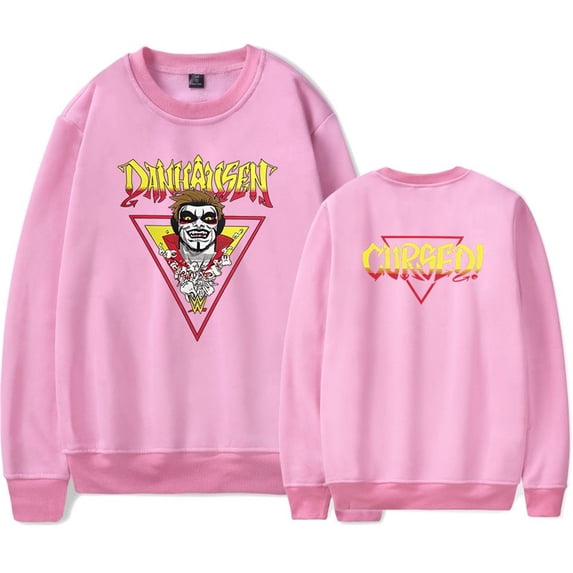 Danhausen Cursed! Merch Casual Long Sleeves Round Neck Sweatshirt Unisex Pullover Clothing