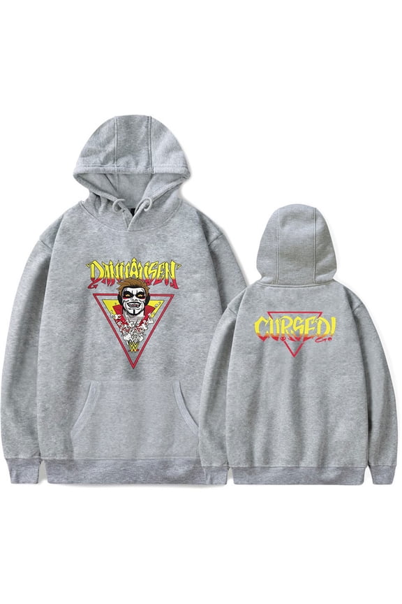 Danhausen Cursed! Merch Hoodies Casual Hooded Sweatshirt Unisex Pullover Clothing