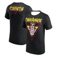 thumbnail image 1 of Danhausen Cursed T-Shirt Crewneck Short Sleeve Sport Tee Women Men Streetwear Tops, 1 of 3