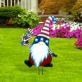 thumbnail image 1 of Danhjin 4th of July Memorial Day Decorations Outdoor,Patriotic Gnome USA Veterans Day Yard Sign with Stakes,Outdoor Lawn Independence Day Decorations, 1 of 5