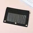 thumbnail image 1 of Danhjin 5PC Pencil Pouch for 3 Ring Binder, Cloth Layer Color Zipper Binder Pouch Large Capacity, 1 of 3