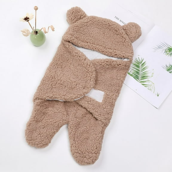 Danhjin Baby Swaddle Blanket | Ultra-Soft Wearable Swaddling Receiving Blanket Plush Ideal for Infants 0-6 Months | Receiving Swaddling Wrap White | Perfect Baby Boys Girls Shower Gift - on Clearance