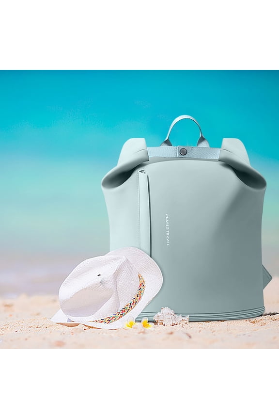 Beach Backpack with Wet Dry Compartments, Large Capacity Daypack for Swimming and Pool Gear