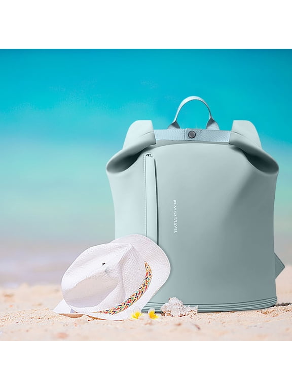 Beach Backpack with Wet Dry Compartments, Large Capacity Daypack for Swimming and Pool Gear
