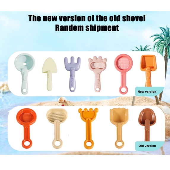 Danhjin Beach Toys for Kids, Toddler Beach Toy Bucket Set, Baby Outdoor Summer Fun