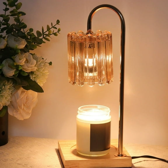 Danhjin Candle Warmer Lamp for Home Decor, 11.81x5.31x5.91in Dimmable Metal Melter for Small and Large Candles Aromatic