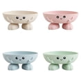 thumbnail image 1 of Danhjin Ceramic Soap Tray, Modern Soap Dishes for Bathroom Sink and Shower, Antislip Soap Holders for Bars and Liquid Soap, Easy Clean Soap Tray for Kitchen, Bathroom, and Shower Decor, 1 of 6