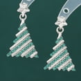 thumbnail image 1 of Danhjin Christmas Tree Earrings Funny Designs, 1.73in Lightweight Comfortable Fits for Girlfriends, 2 Pair Set, 1 of 6