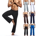 thumbnail image 1 of Danhjin Compressions Yoga Pants For Men Breathable High Elastic Tights Solid Color Athleticss Leggings Running Gym Sports Baselayer, 1 of 9