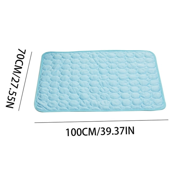 Danhjin Cooling Mat For Dogs and Cats Extra Cool Pad Pressure Activated Gel Dog Cooling Mat 鈥?No Electricity or Refrigeration Required 鈥?Keep Your Pet Cool This Summer Summer