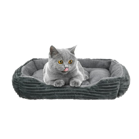 Danhjin Fashion Dog Bed Kennel Small Cat Pet Puppy Round Bed House Soft Warm Pad - on Clearance