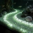 thumbnail image 1 of Danhjin Glow in the Dark Rocks Stones, Aquarium Vase Fluorescent Gravel Landscaping, Glow Rocks 0.12-0.2in, 1 of 6