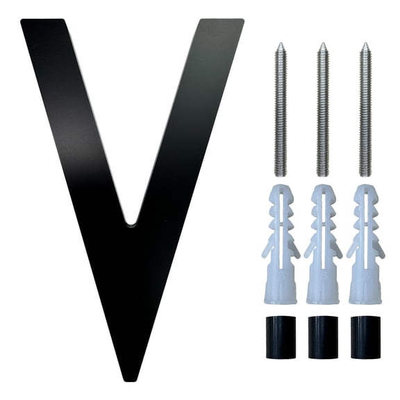 Danhjin House Number for Outside, Modern Floating House Number Creatives Digital Address Sign, Acrylic Full Number for Modern House Office Building Mailbox Post Wall Mounted House Numbers