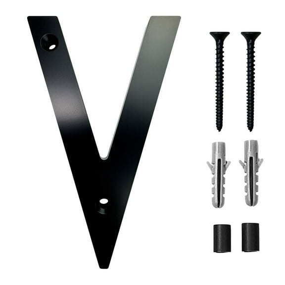 Danhjin House Number for Outside, Modern Floating House Number Creatives Digital Address Sign, Acrylic Full Number for Modern House Office Building Mailbox Post Wall Mounted House Numbers