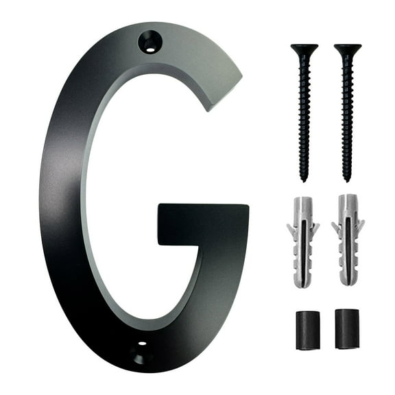 Danhjin House Number for Outside, Modern Floating House Number Creatives Digital Address Sign, Acrylic Full Number for Modern House Office Building Mailbox Post Wall Mounted House Numbers