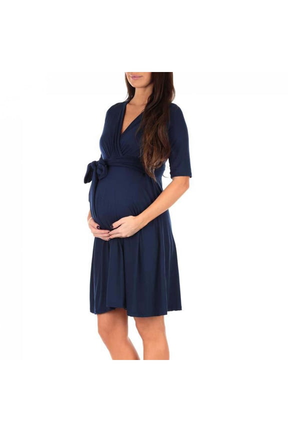 Maternity Nursing Robe, Delivery Nightgowns Hospital Breastfeeding Gown Breastfeeding Dress Maternity Dress on Clearance