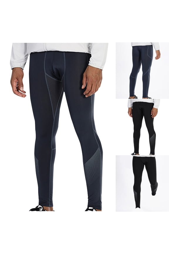 Men’s Compressions Yoga Pants Quick Dry Tights High Elastic Leggings Sports Baselayer Breathable Running Gym Workout Training Athleticss Solid Color Pants