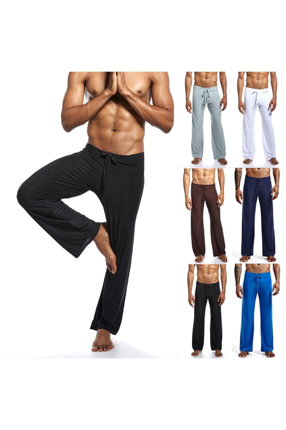 Men’s Compressions Yoga Pants Tights High Elastic Leggings Sports Baselayer Breathable Running Gym Workout Training Athleticss Solid Color Pants
