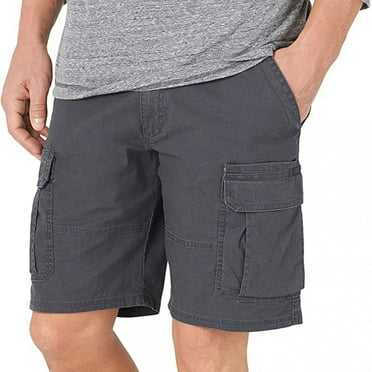 Danhjin Men's Outdoor Quick Dry Hiking Cargo Shorts with Zipper Pockets - Summer Deals