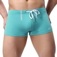 thumbnail image 1 of Danhjin Mens Swim Trunk Swimwear Bathing Suit Swim Brief Square Leg Board Short, 1 of 1