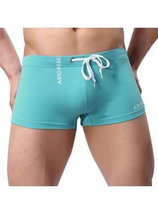 Men's Color Block Square Swim Brief