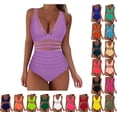 thumbnail image 1 of Danhjin Mesh Patch Swimsuit for Women 1 Piece Hollow out Swiming Bathing Suits High Cut Fishnet Summer Beach Casual Swimwear Holiday Vacation Attractive Cute Swim Suits, 1 of 4