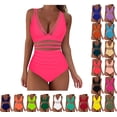 thumbnail image 1 of Danhjin Mesh Patch Swimsuit for Women 1 Piece Hollow out Swiming Bathing Suits High Cut Fishnet Summer Beach Casual Swimwear Holiday Vacation Attractive Cute Swim Suits, 1 of 5