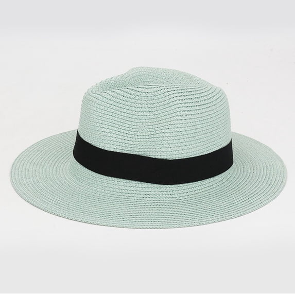 Danhjin Mint Green Women's Hats Summer Needs Packable Hat For Hiking Beach Garden Outdoor Wide Brim Breathable Protection