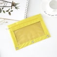 thumbnail image 1 of Danhjin Pencil Pouch for 3 Ring Binder, Three-hole Zipper Transparent Case as Detachable Document Storage Folder with Large Capacity, 1 of 6