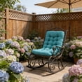 thumbnail image 1 of Danhjin Rocking Chair Cushions Non-Slip Thick Pad for Outdoor, Folding Chair Lumbar Support, 1 of 6