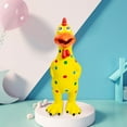 thumbnail image 1 of Danhjin Screaming Chicken Toy, Stress Relieving Interactive Vocalizing Toy for Kids and Pets, Fun Squeaky Sounds, 1 of 7