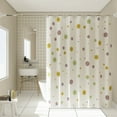 thumbnail image 1 of Danhjin Shower Curtain, Thickened Shower Curtains Waterproof Fabric Bathroom Curtain for Bath Tub, Machines Washable Modern Bathroom Decor, 70.87x70.87 in, 1 of 6