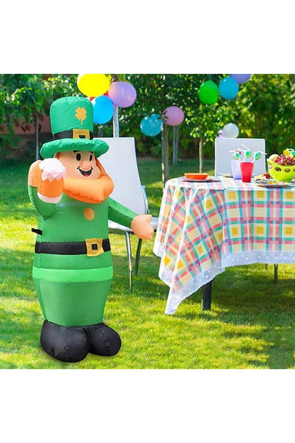 St Patricks Day Inflatables Irish Print for Outdoor Decoration Irish Festival Decoration