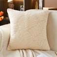 thumbnail image 1 of Danhjin Throw Pillows 18x18 Inch for Couch, Decorative Pillow Faux Soft Square Accents Pillows Machines Washable for Sofa Bed Living Room, 1 of 6
