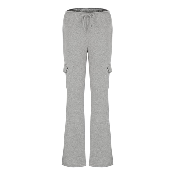 Danhjin Womens Cargo Pants Lightweight Travel Hiking Cargo Pants Soft Stretch Baggy Elastic Drawstring Casual Streetwear