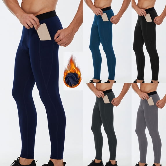 Danhjin Yoga Pants For Men Breathable Compressions High Elastic Tights Solid Color Athleticss Leggings Running Gym Sports Baselayer