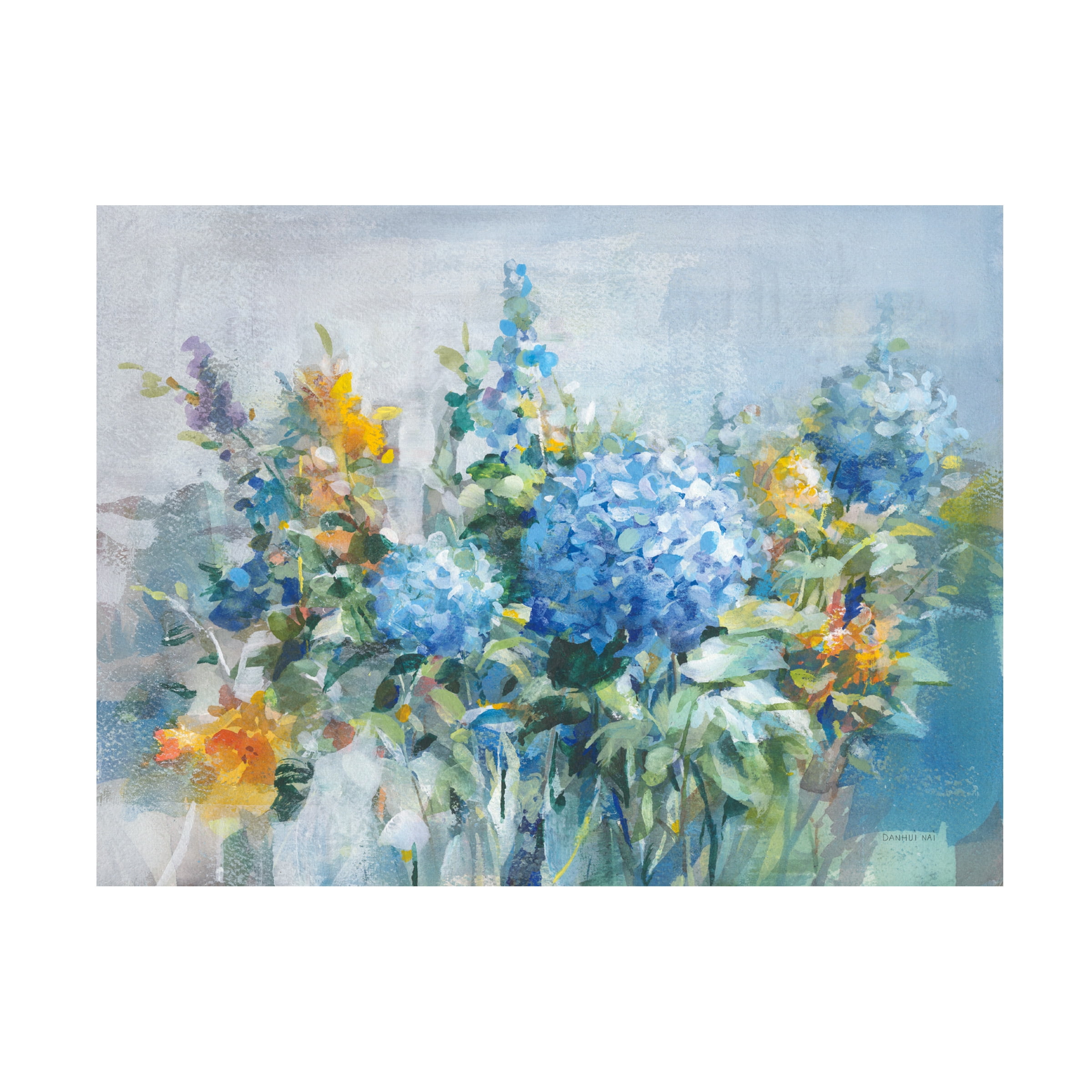Danhui Nai 'August Garden' Canvas Art