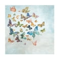 thumbnail image 1 of Danhui Nai 'Beautiful Butterflies v3 Sq Light' Canvas Art, 1 of 4