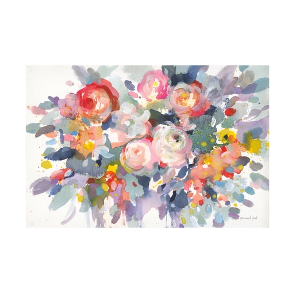 Danhui Nai 'Bloom Burst' Canvas Art