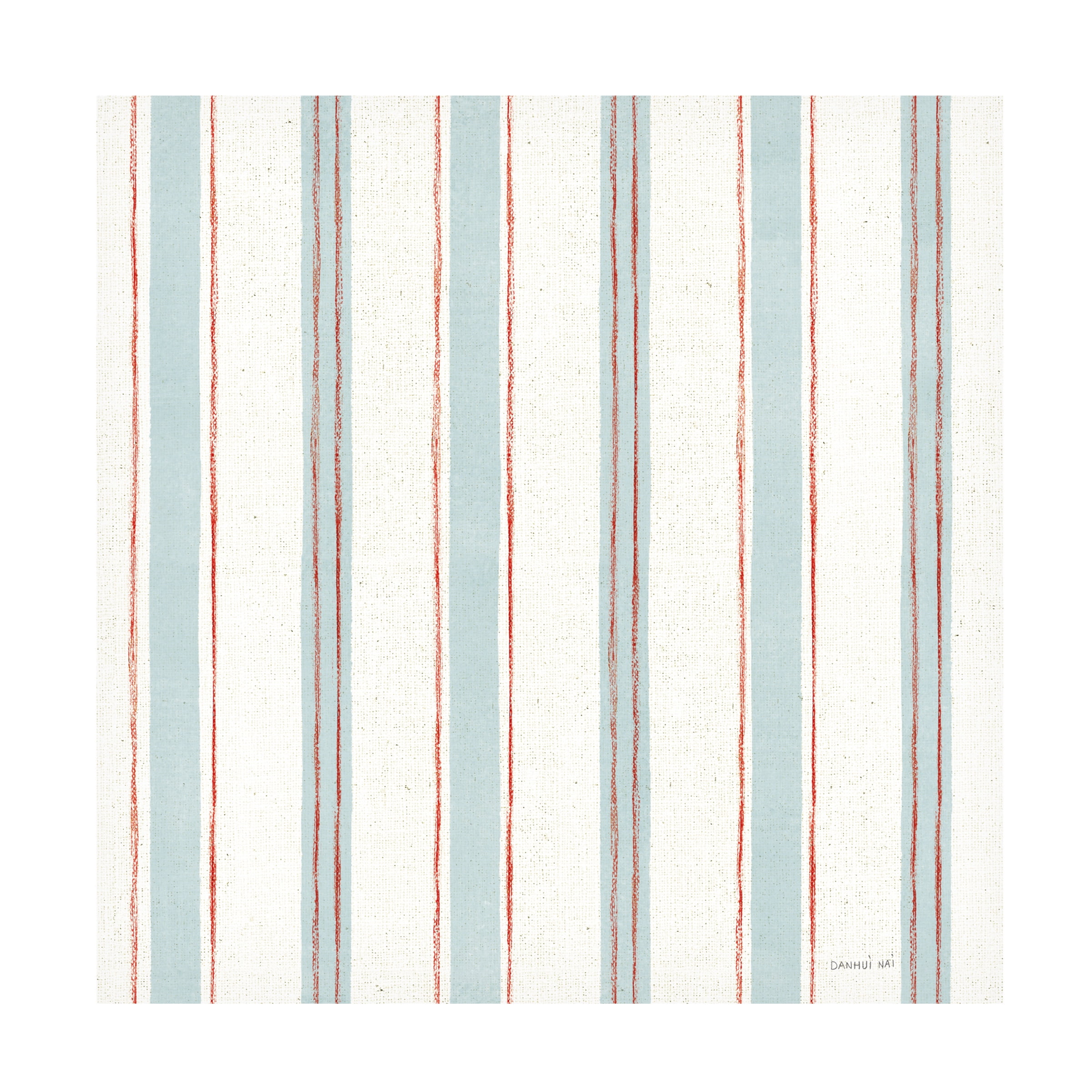 Danhui Nai 'Floursack Kitchen Pattern IIIB' Canvas Art