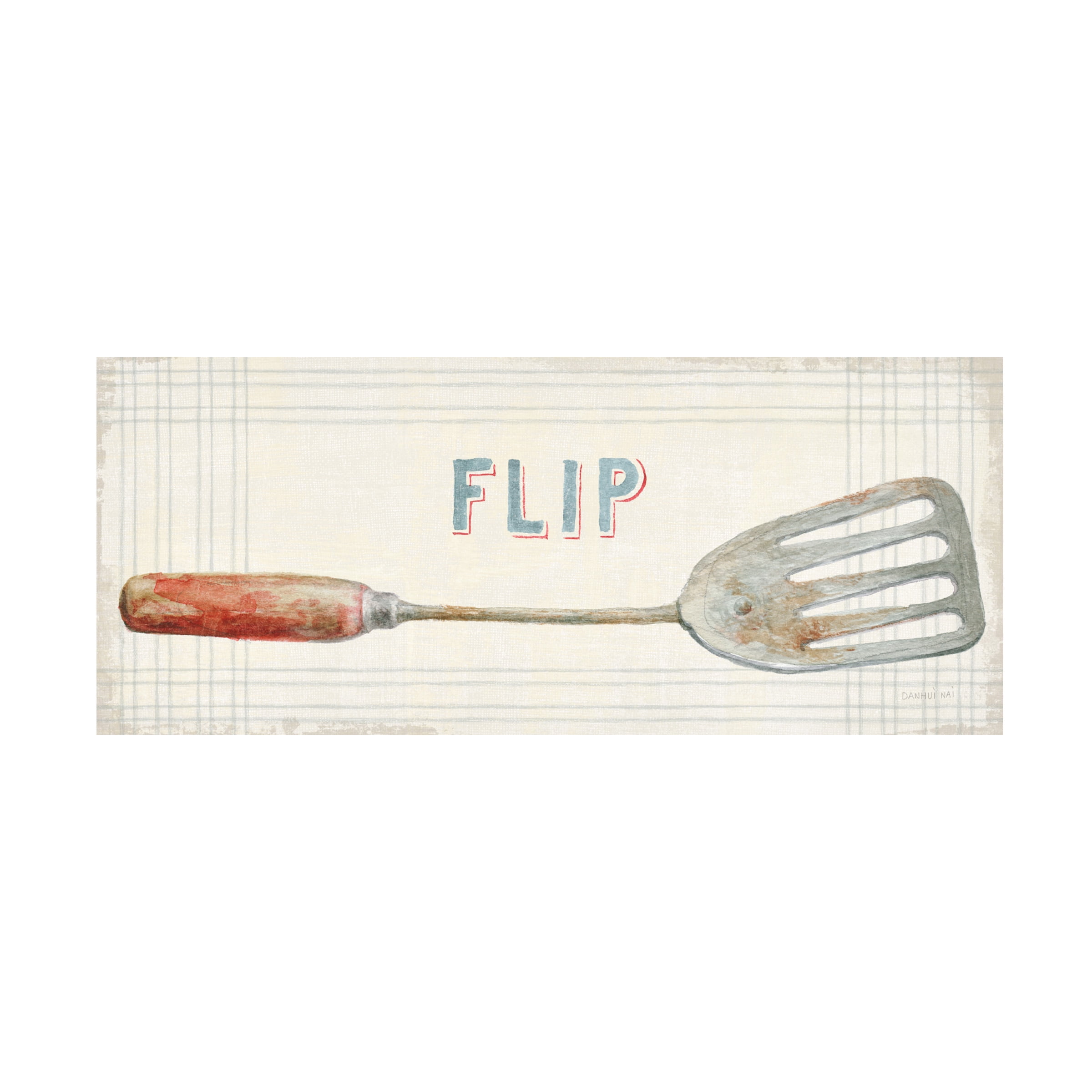 Danhui Nai 'Floursack Kitchen Sign I' Canvas Art