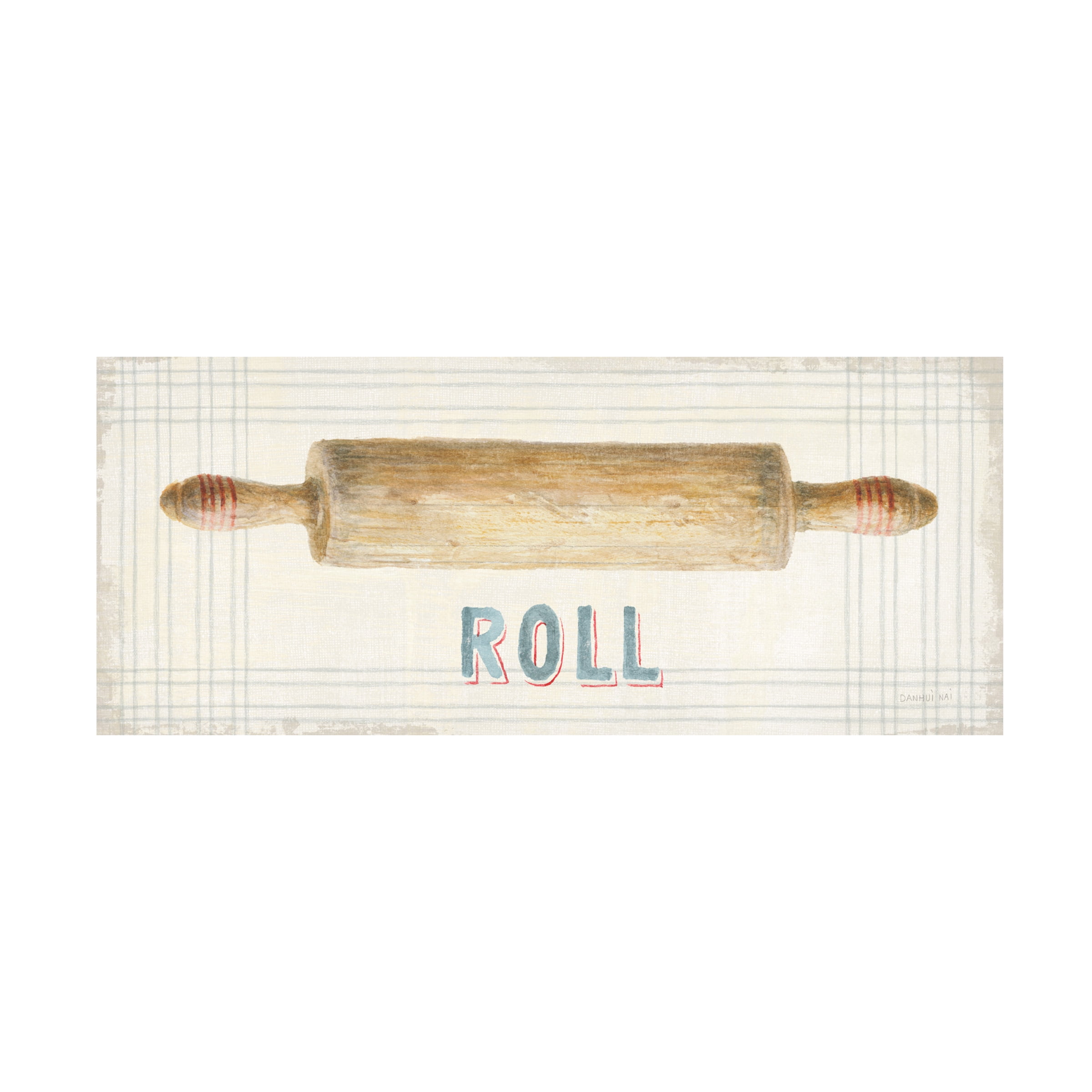 Danhui Nai 'Floursack Kitchen Sign II' Canvas Art