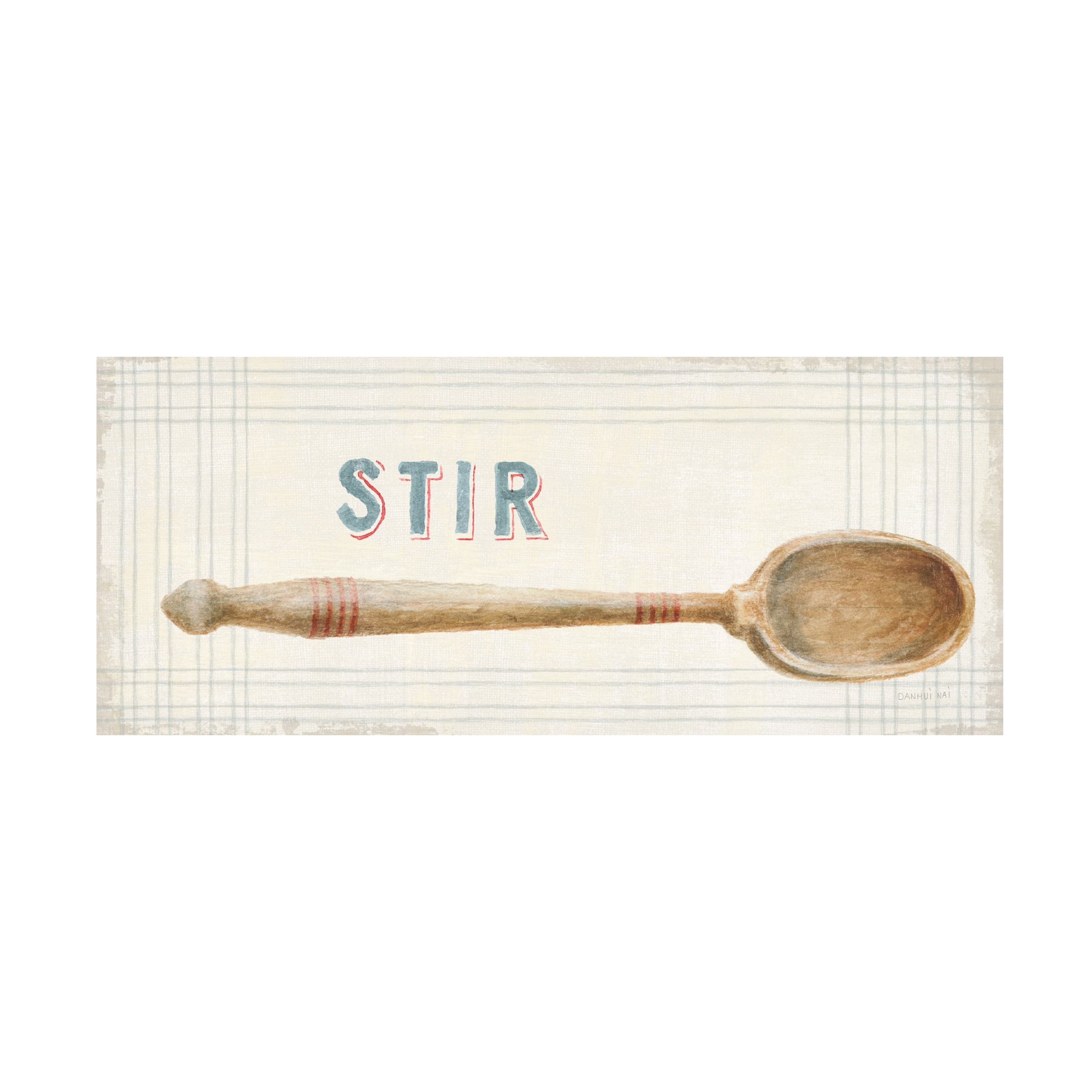 Danhui Nai 'Floursack Kitchen Sign III' Canvas Art