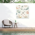 thumbnail image 1 of Danhui Nai 'Floursack Nautical Pattern I' Outdoor Canvas, 1 of 3