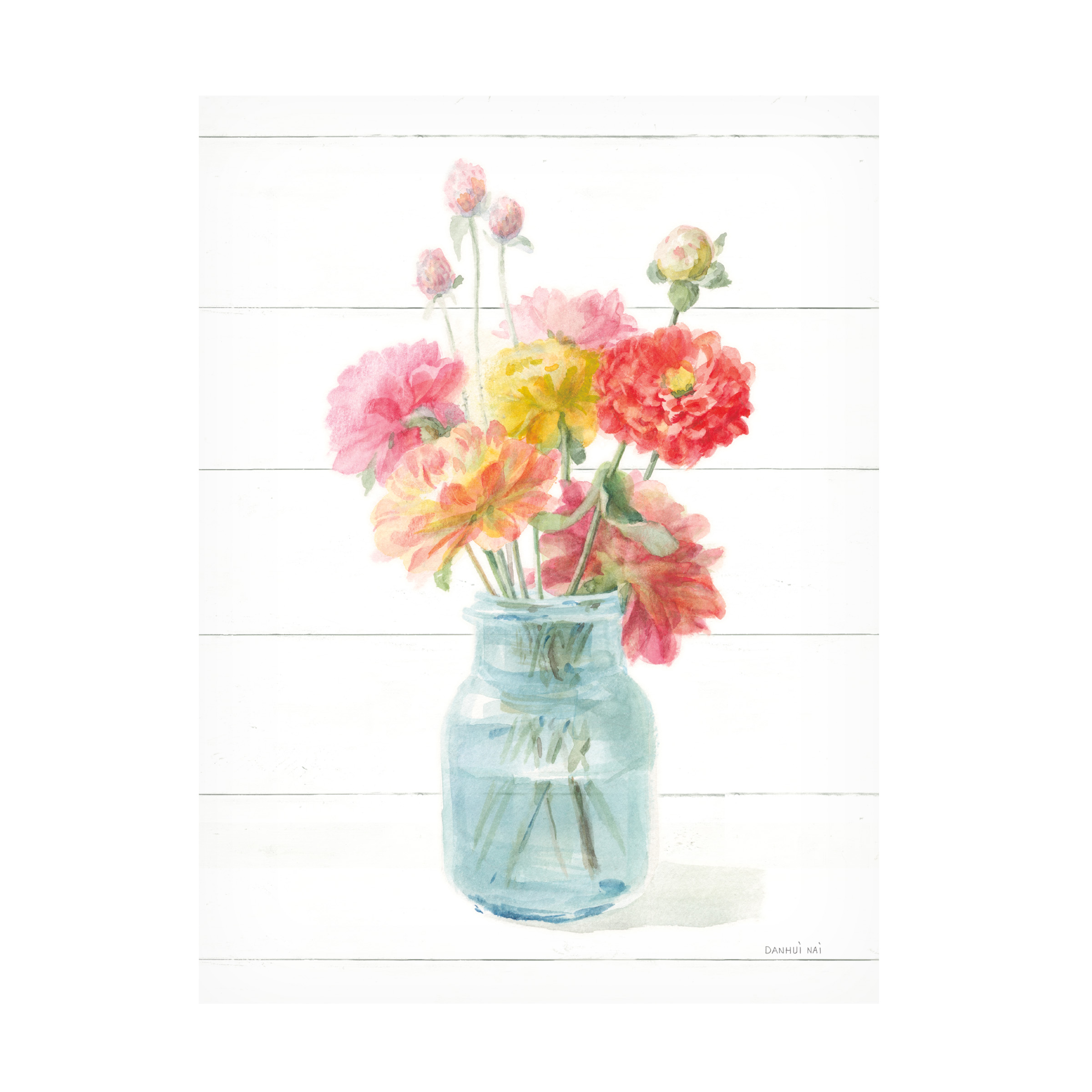 Danhui Nai 'Homegrown Summer III' Canvas Art