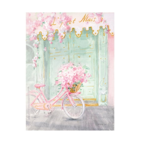 Danhui Nai 'Pastel Paris I' Canvas Art