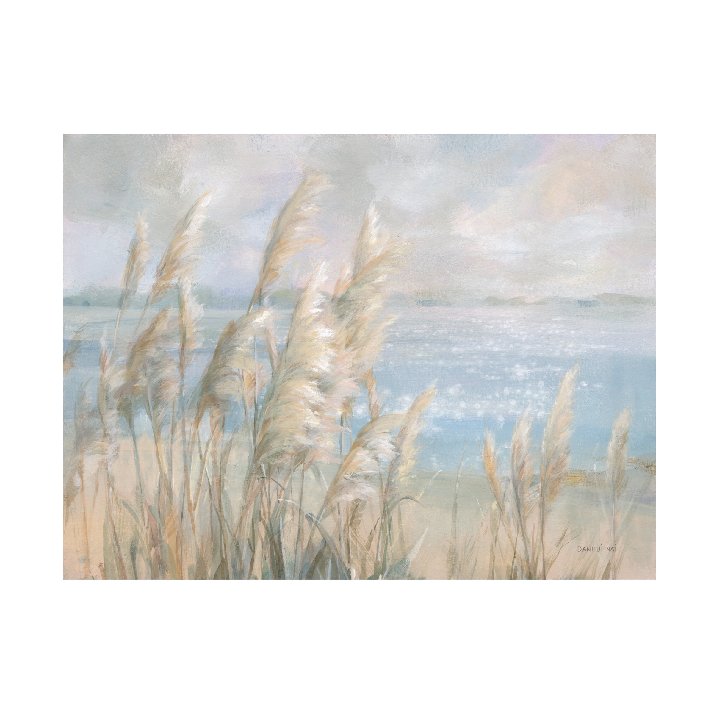 Danhui Nai 'Seaside Pampas Grass' Canvas Art